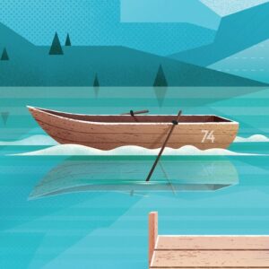 Affiche Annecy - Lac d'Annecy – Image 5