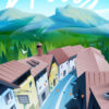 Affiche Allos - Mercantour