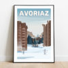 Affiche Annecy - Avoriaz