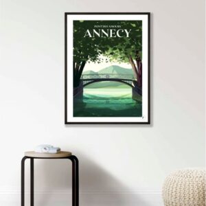 Affiche Annecy - Pont des Amours – Image 6