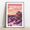 Affiche Avoriaz - Portes du Soleil
