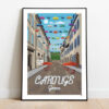 Affiche Carouge - Canton de Genève