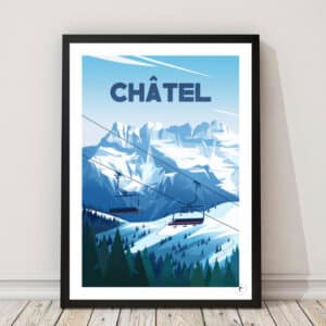 Affiche Châtel - Dents du Midi – Image 5