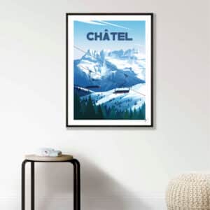 Affiche Châtel - Dents du Midi – Image 2
