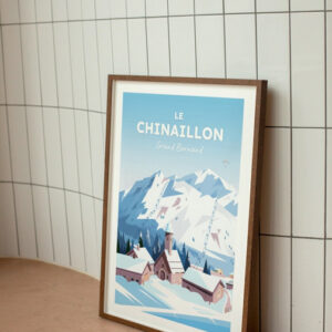 Affiche Le Chinaillon - Le Grand Bornand - Hiver – Image 2
