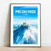 Affiche Montgenèvre - Hautes Alpes