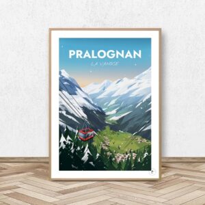 Affiche Pralognan - La Vanoise