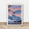 Affiche Val Thorens - Cime Caron