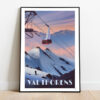 Affiche Val Thorens - Cime Caron