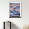 Affiche Val Thorens - Cime Caron