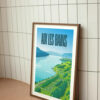 Affiche Aix les Bains - Affiche Alpine
