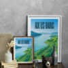 Affiche Aix les Bains - Affiche Alpine