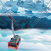Affiche Champéry - Valais - Suisse - Affiche Alpine