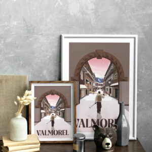Affiche Valmorel - Affiche Alpine