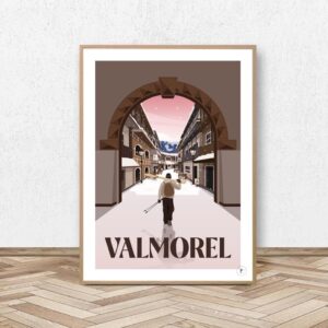 Affiche Valmorel - Affiche Alpine