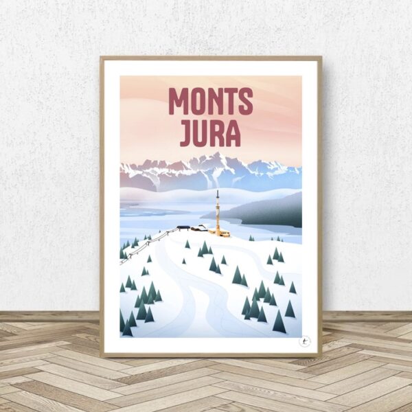 Affiche Monts Jura