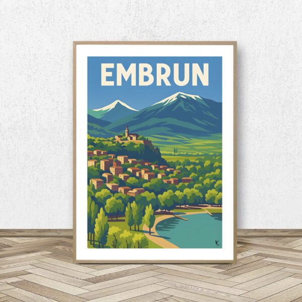 Affiche Embruns - Affiche Alpine
