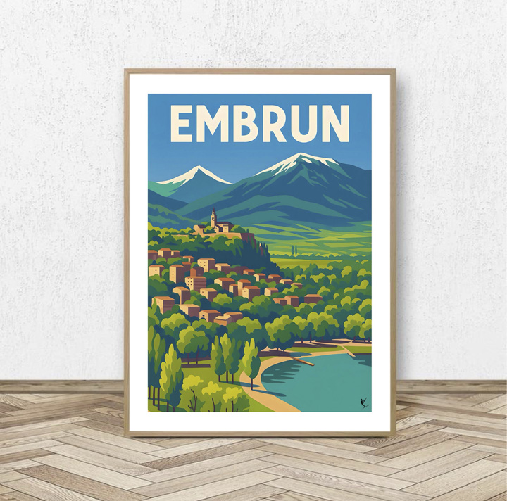 Affiche Embruns - Affiche Alpine