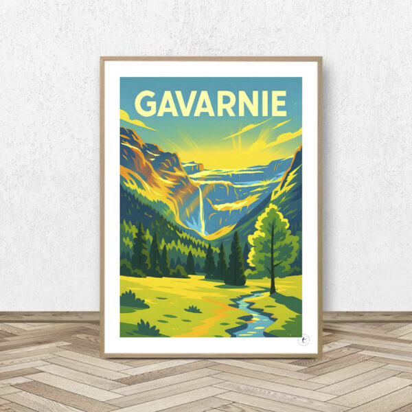 Affiche Gavarnie - Affiche Alpine