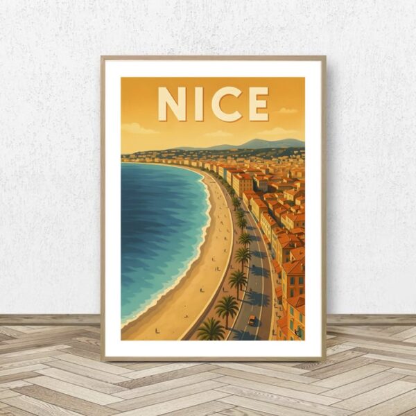 Affiche Nice 2 - Affiche Alpine
