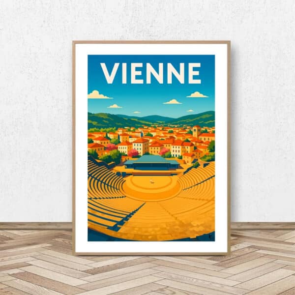Affiche Vienne - Affiche Alpine