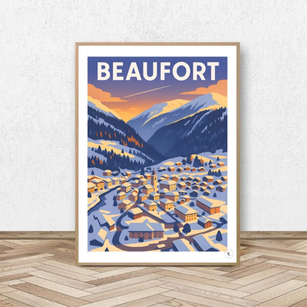 Affiche Beaufort - Affiche Alpine