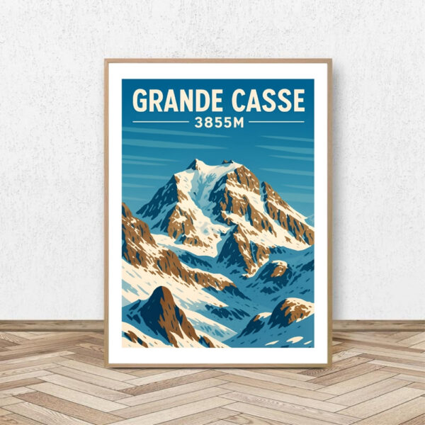 Affiche La Grande Casse / Affiche Alpine