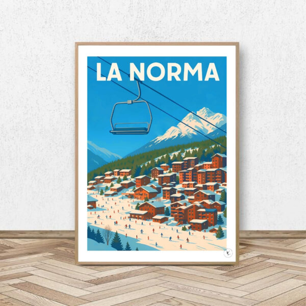 Affiche La Norma - Affiche Alpine
