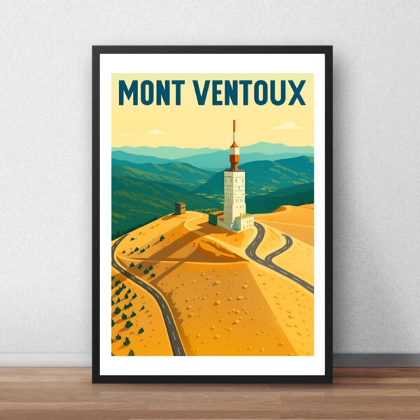 Affiche Mont Ventoux / Affiche Alpine