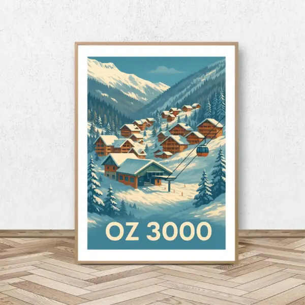 Affiche Oz 3000 / Affiche Alpine