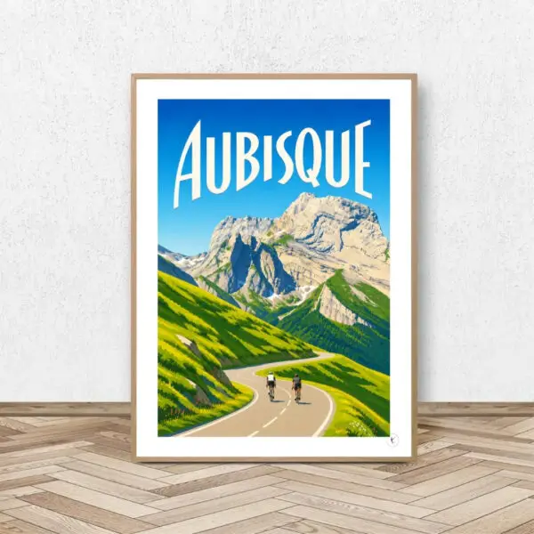 Affiche Aubisque - Affiche Alpine